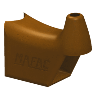 A VENIR - Repose main enveloppant pour cocottes de frein MAFAC Marron (la paire)