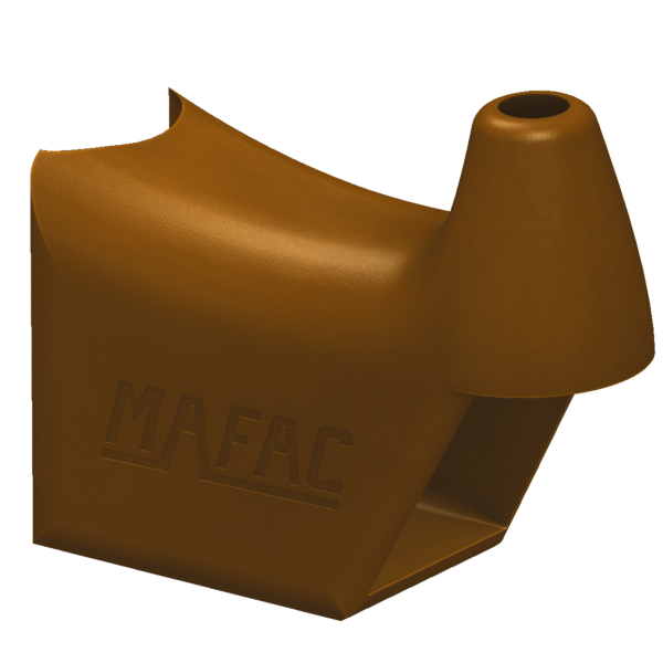 A VENIR - Repose main enveloppant pour cocottes de frein MAFAC Marron (la paire)